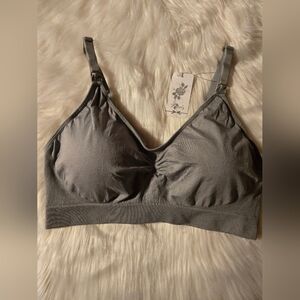 Lataly Sleeping Nursing Bra Wirefree Breastfeeding Bralette Size xxxL